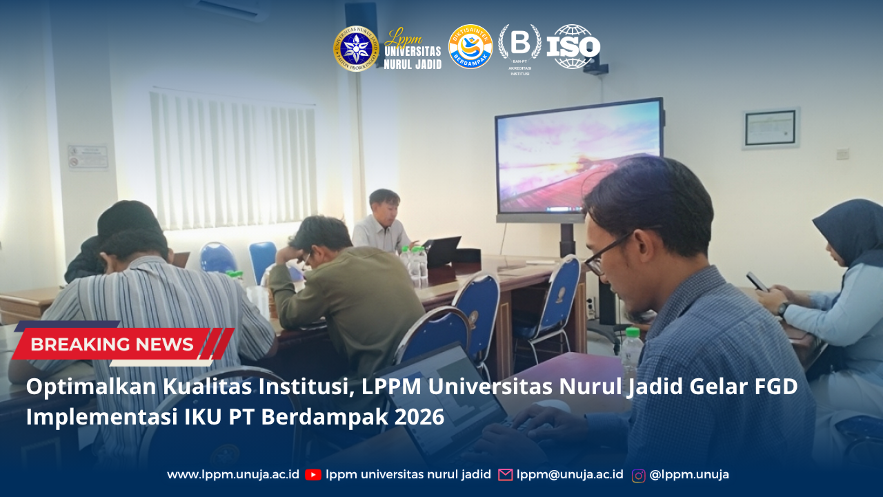 optimalkan-kualitas-institusi-lppm-universitas-nurul-jadid-gelar-fgd-implementasi-iku-pt-berdampak