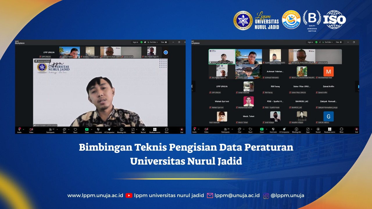 unuja-gelar-bimtek-integrasi-data-peraturan-melalui-sistem-sso-untuk-perkuat-mutu-institusi
